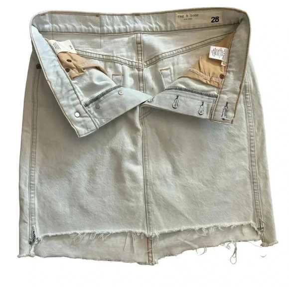 Rag and Bone High Rise Mini Skirt Size 28 - Picture 4 of 6